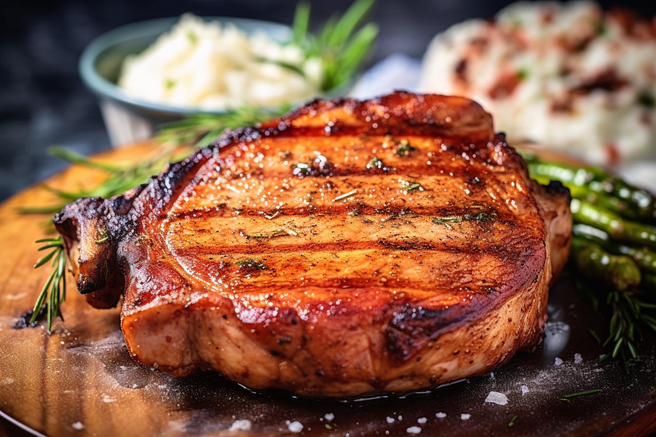 How To Grill Pork Chops On The Big Green Egg - Recipes.net