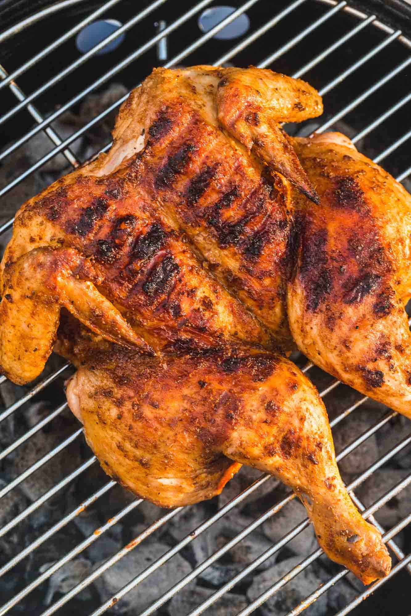 How To Grill Roast Spatchcock Chicken - Recipes.net