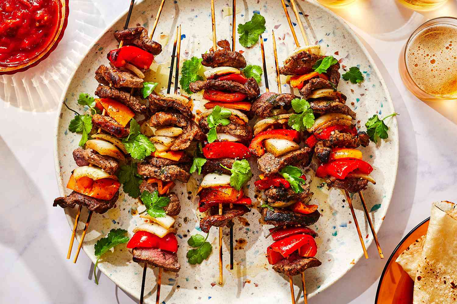How To Grill Skewers Without Burning