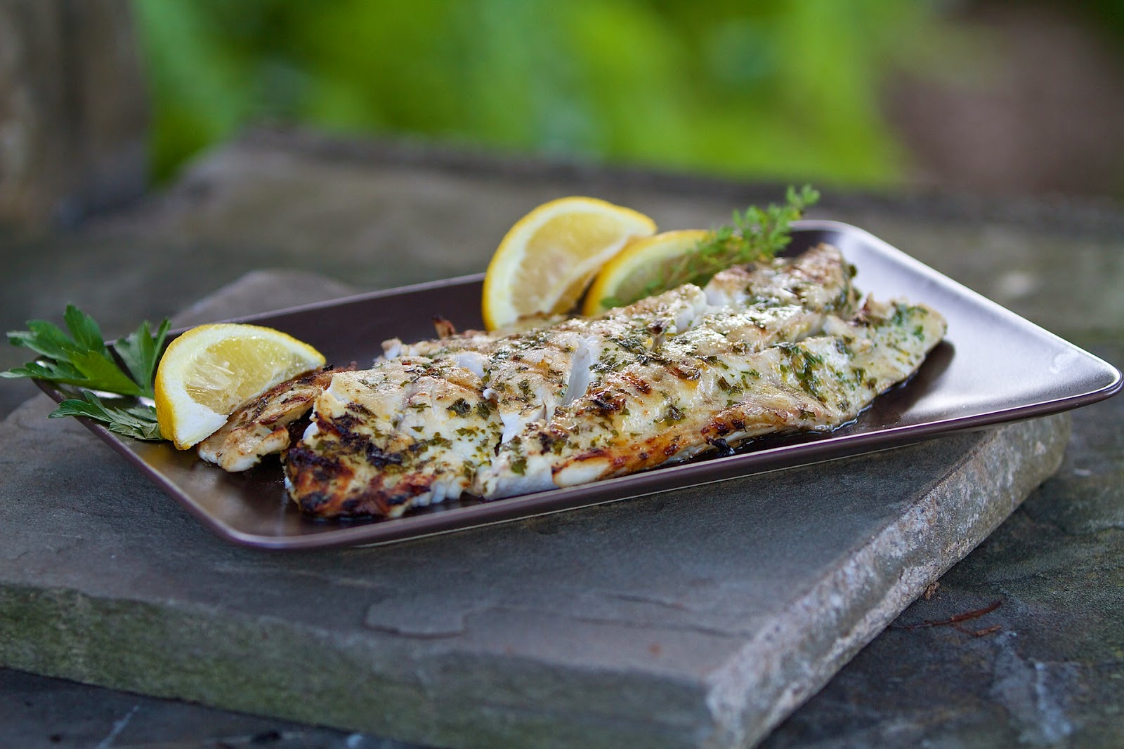 How To Grill Striped Bass Fillet 