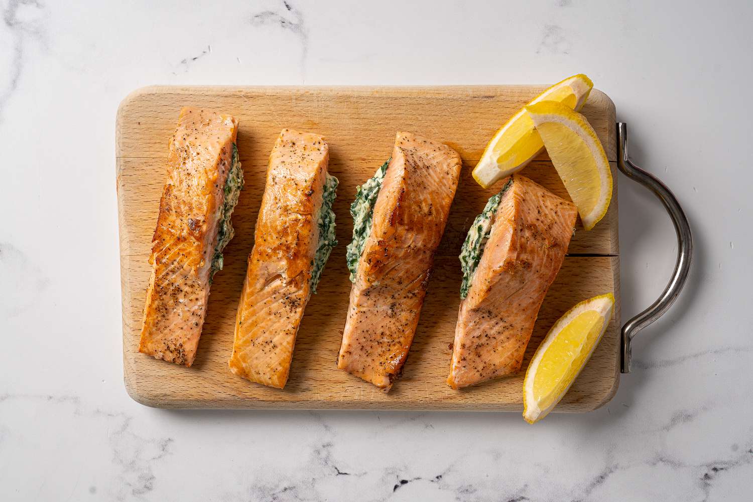 How To Grill Stuffed Salmon Fillets - Recipes.net