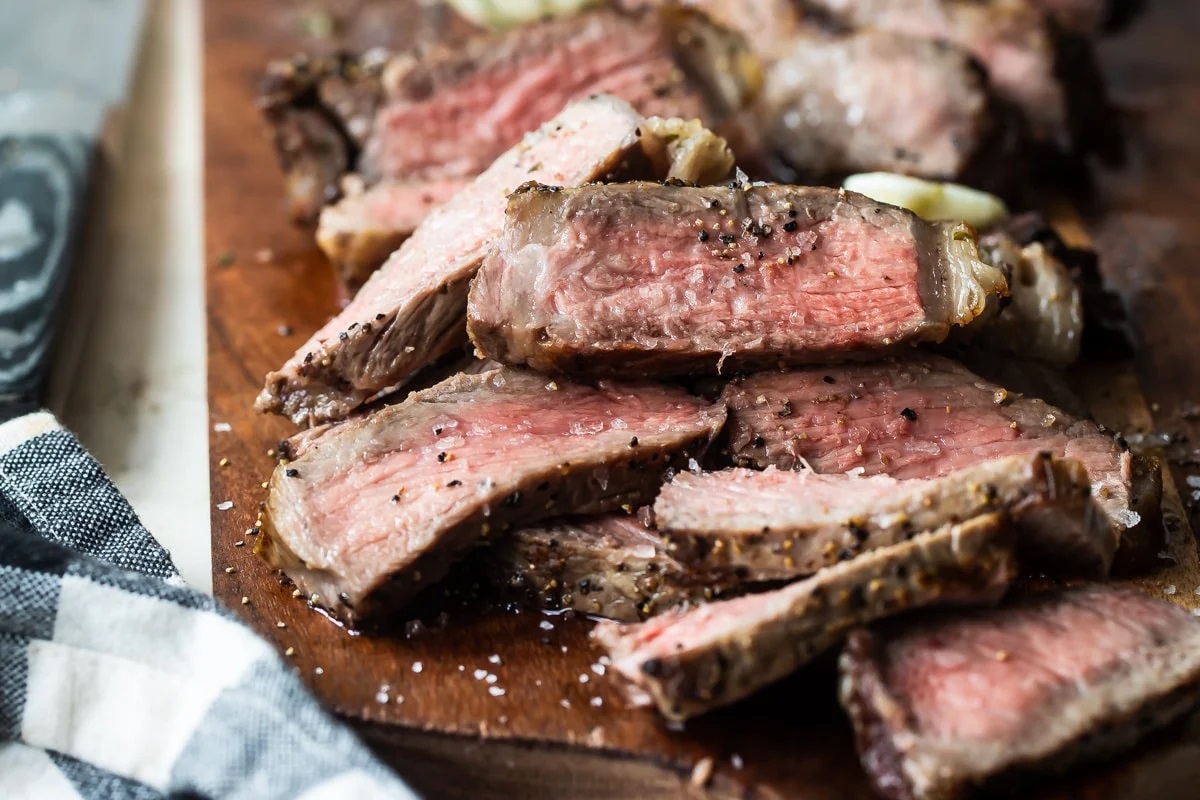 Marinating strip clearance steak