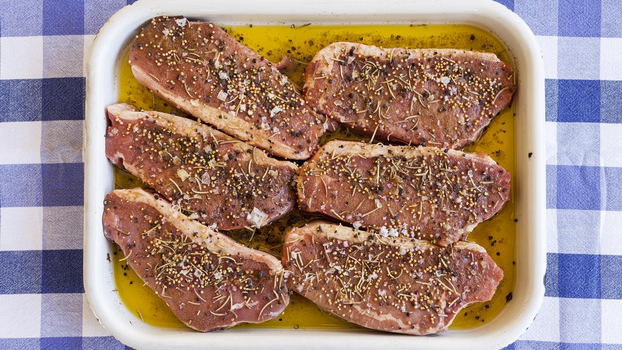 Marinate shop meat recipe