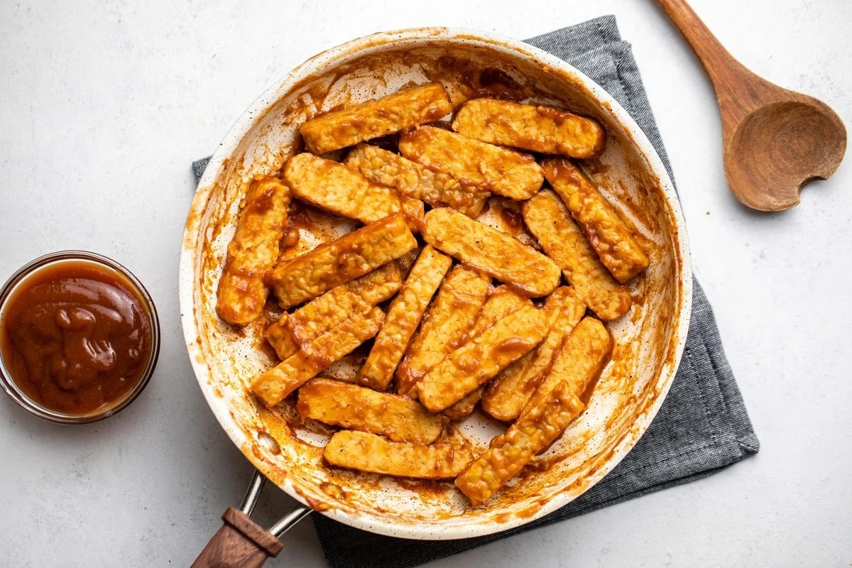 how-to-pan-fry-bbq-tempeh