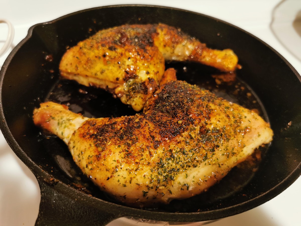 How To Pan Fry Chicken Quarters