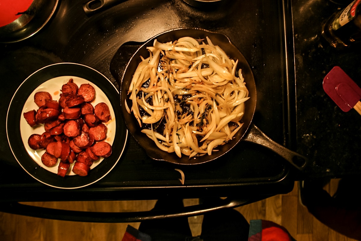 how-to-pan-fry-linguica-sausage