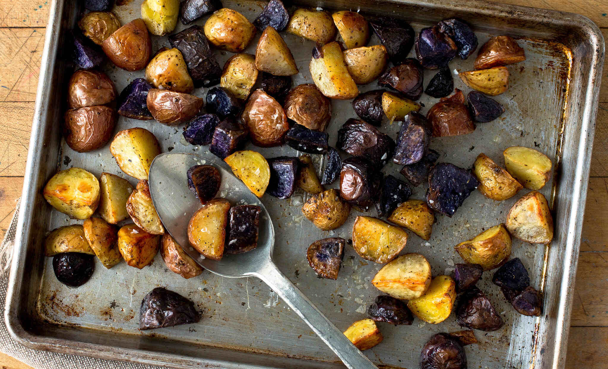 How To Roast Baby Blue Potatoes