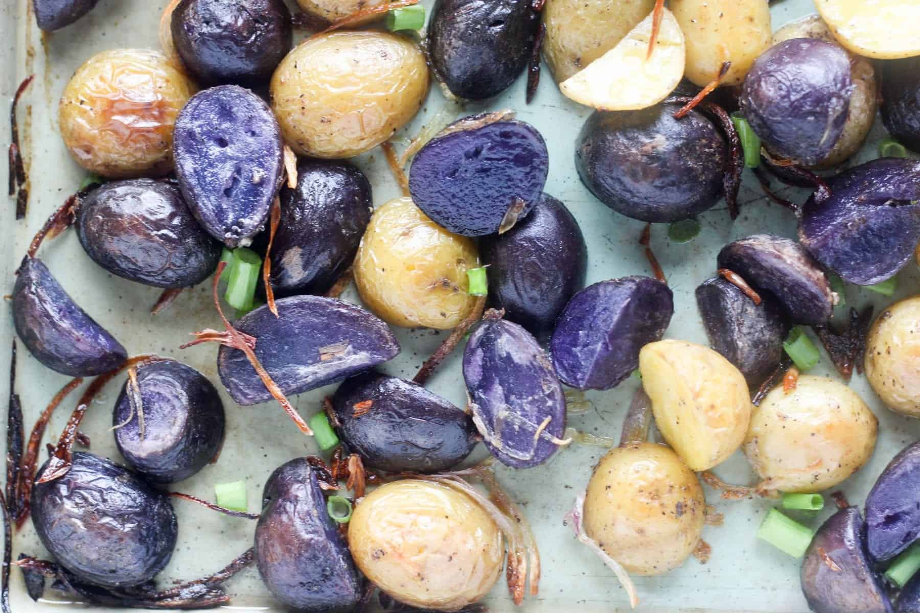 how-to-roast-baby-purple-potatoes