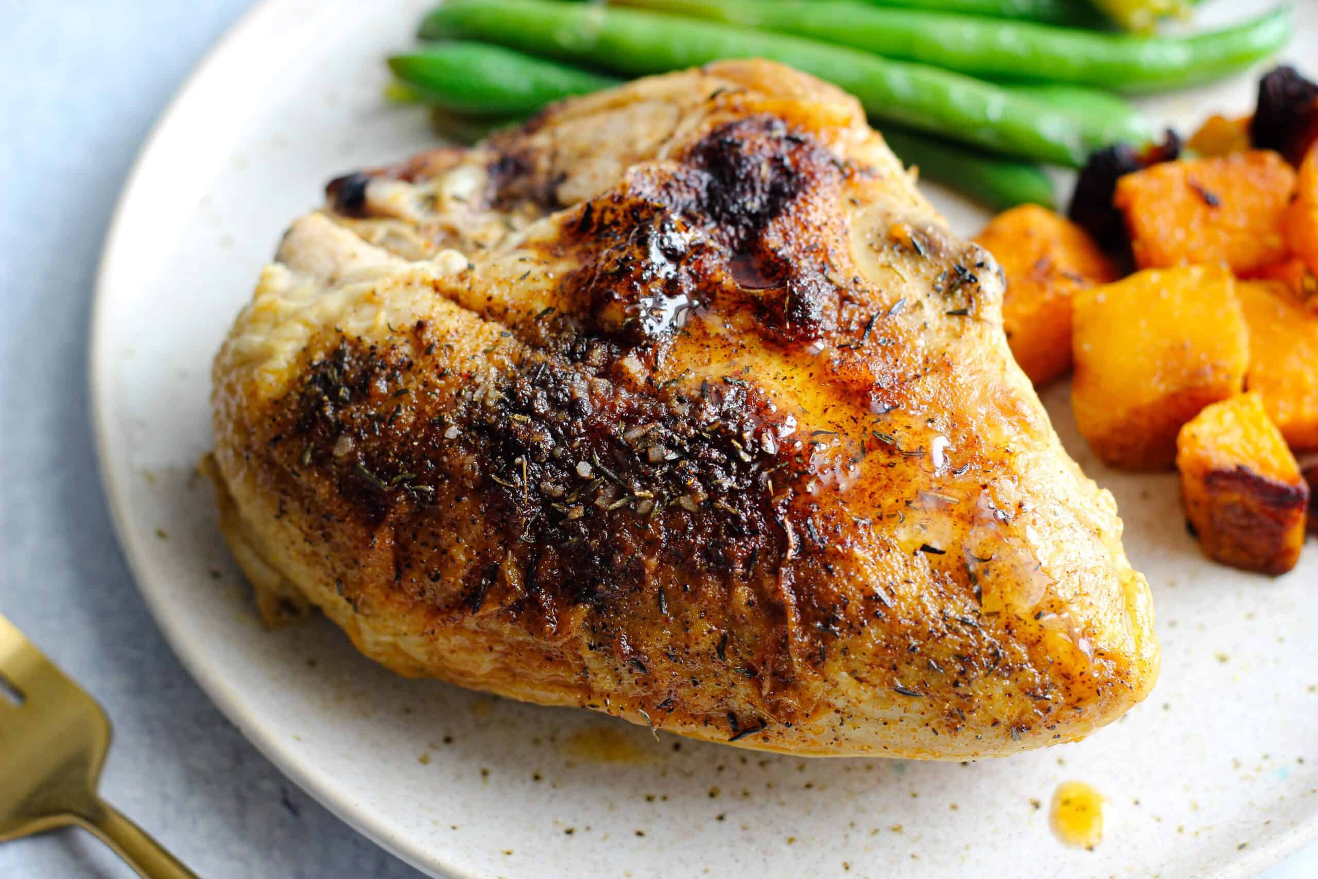 how-to-roast-bone-in-skin-on-chicken-breast