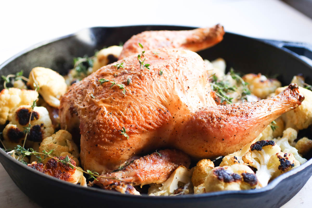 how-to-roast-chicken-in-cast-iron