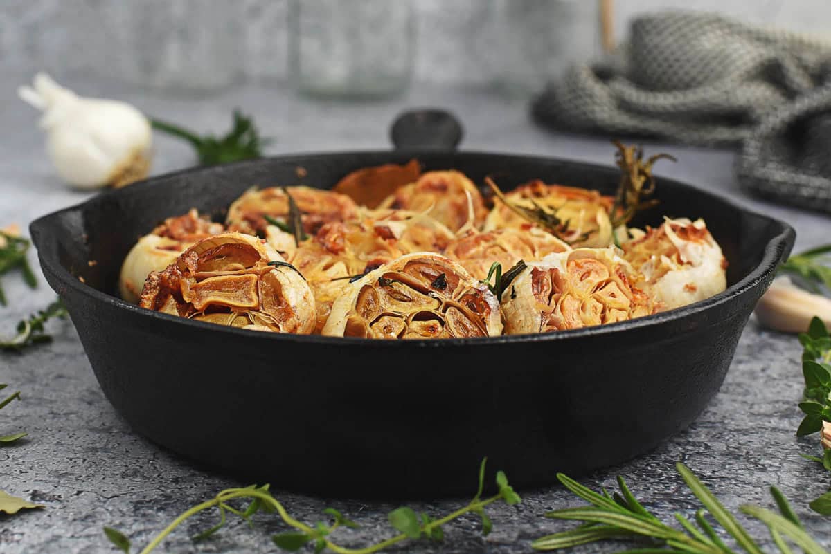 How To Roast Garlic In The Oven Without Foil