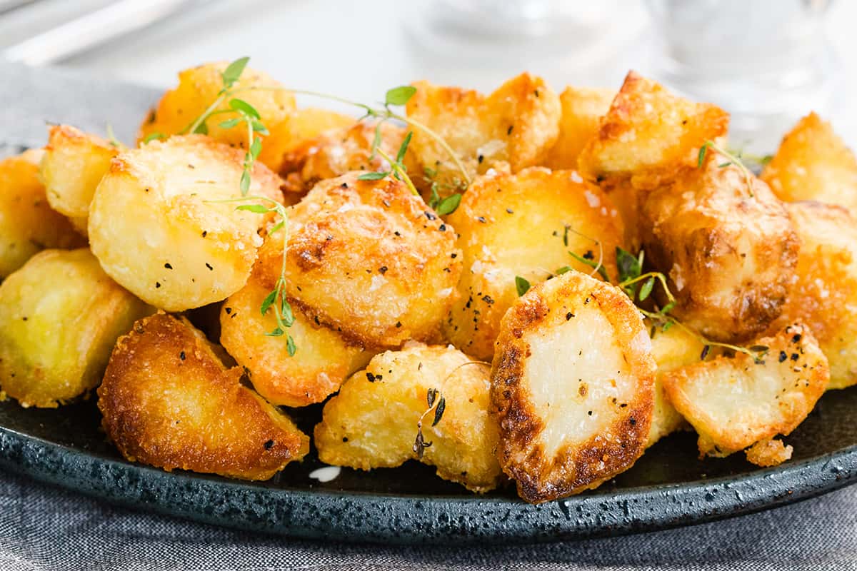 How To Roast Potatoes After Boiling