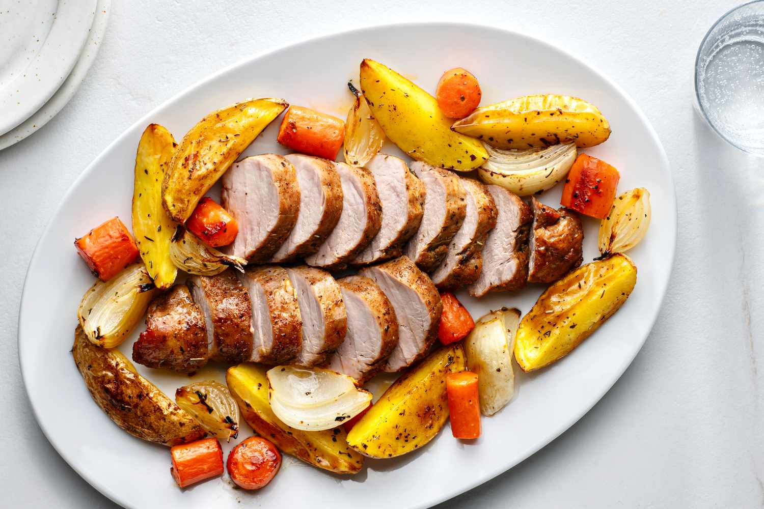 How To Roast Potatoes And Carrots With Pork Loin