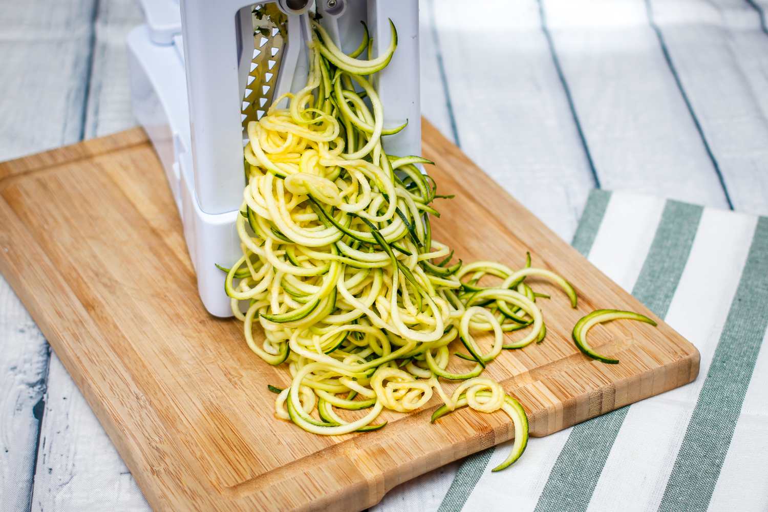 How To Roast Spiralized Yellow Squash