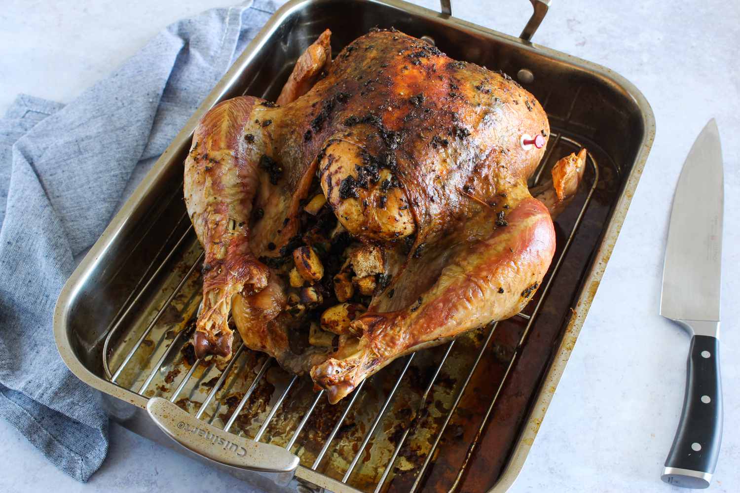 How To Roast Turkey Without A Roasting Pan