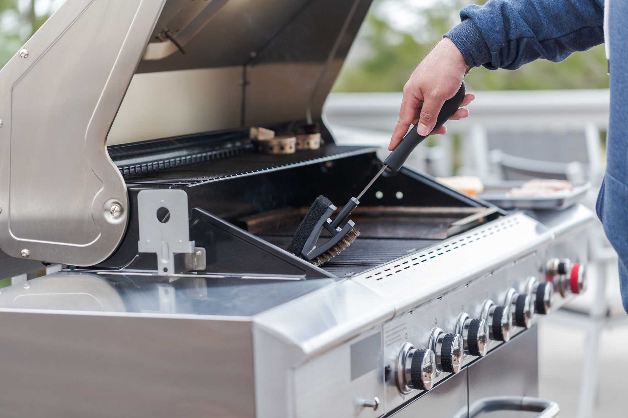 Cleaning rusty grill clearance grates