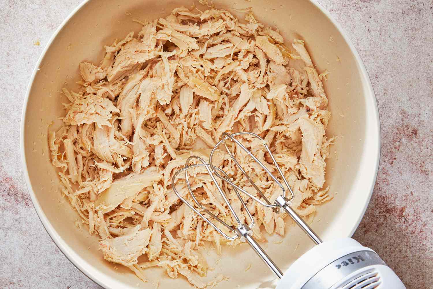 how-to-shred-chicken-with-a-mixer