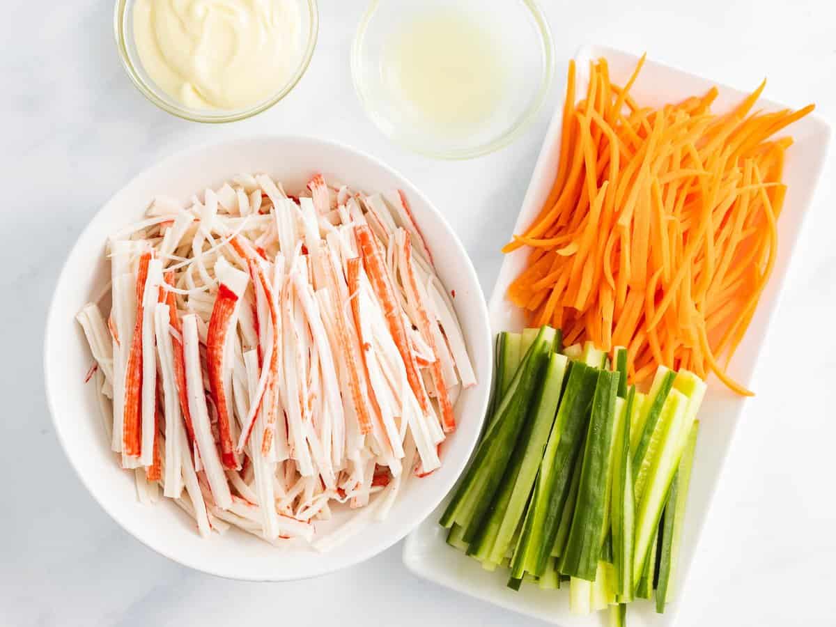 how-to-shred-crab-sticks-for-kani-salad