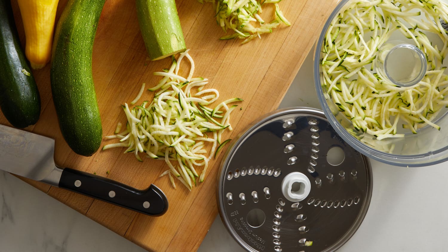 how-to-shred-zucchini-with-kitchenaid