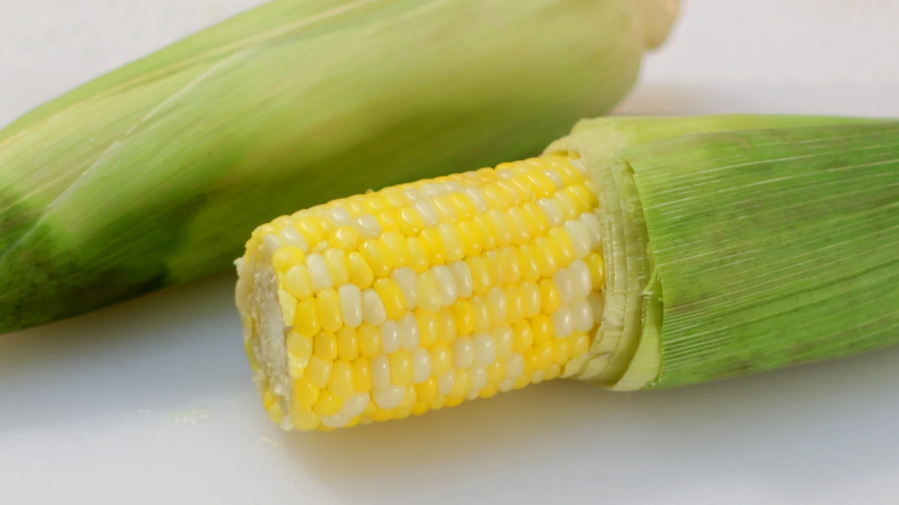 how-to-shuck-corn-without-silk