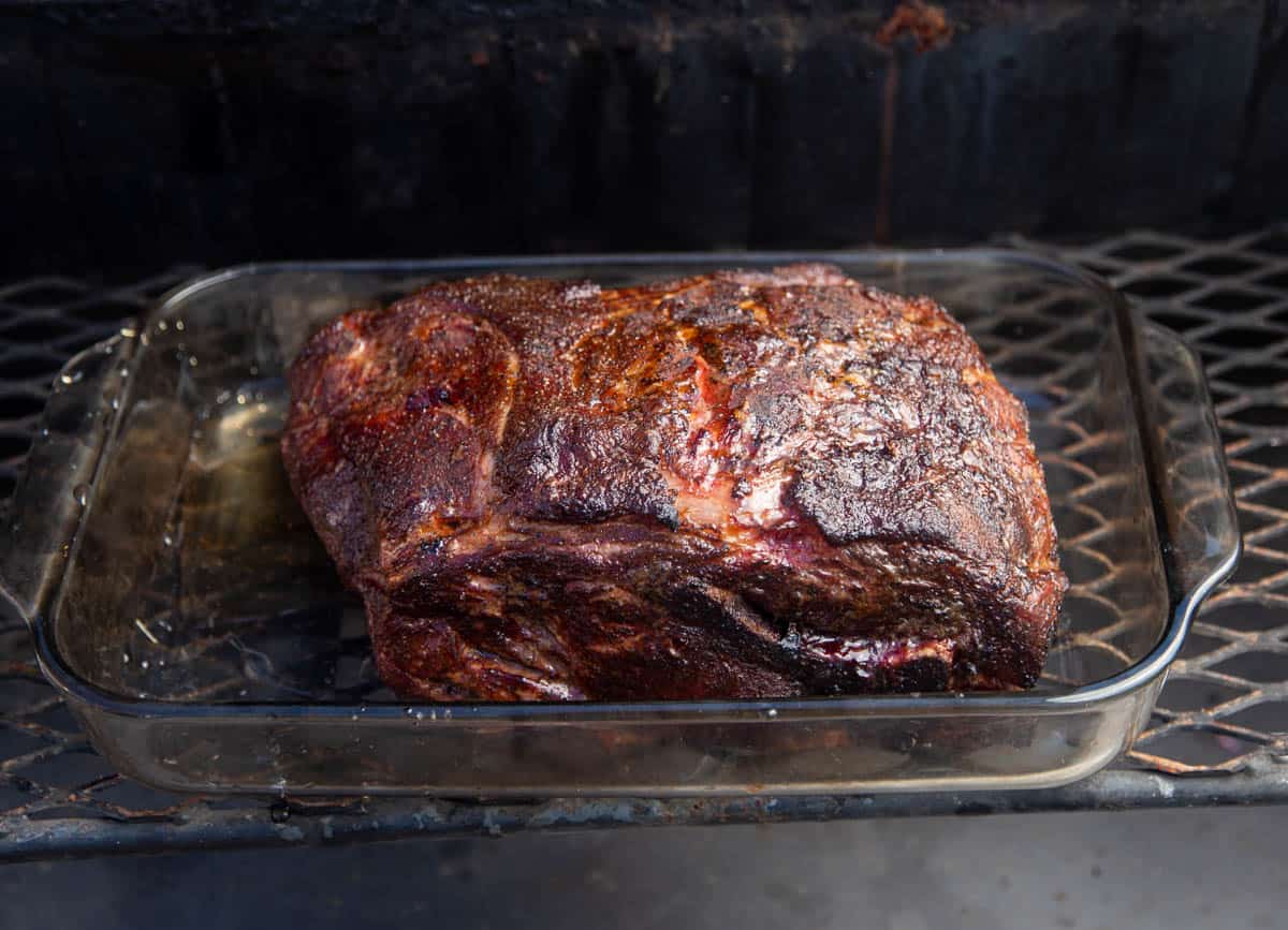 Electric smoker pork shoulder sale