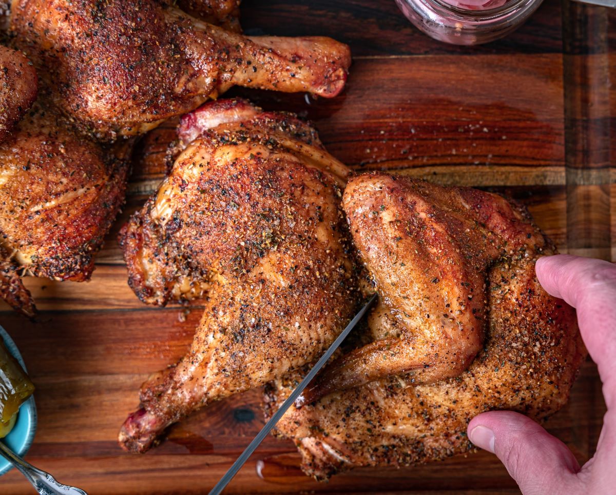 how-to-smoke-a-half-chicken-in-an-electric-smoker