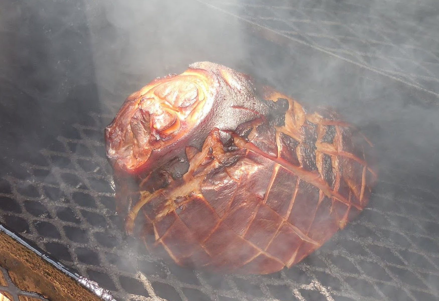 how-to-smoke-a-ham-shank