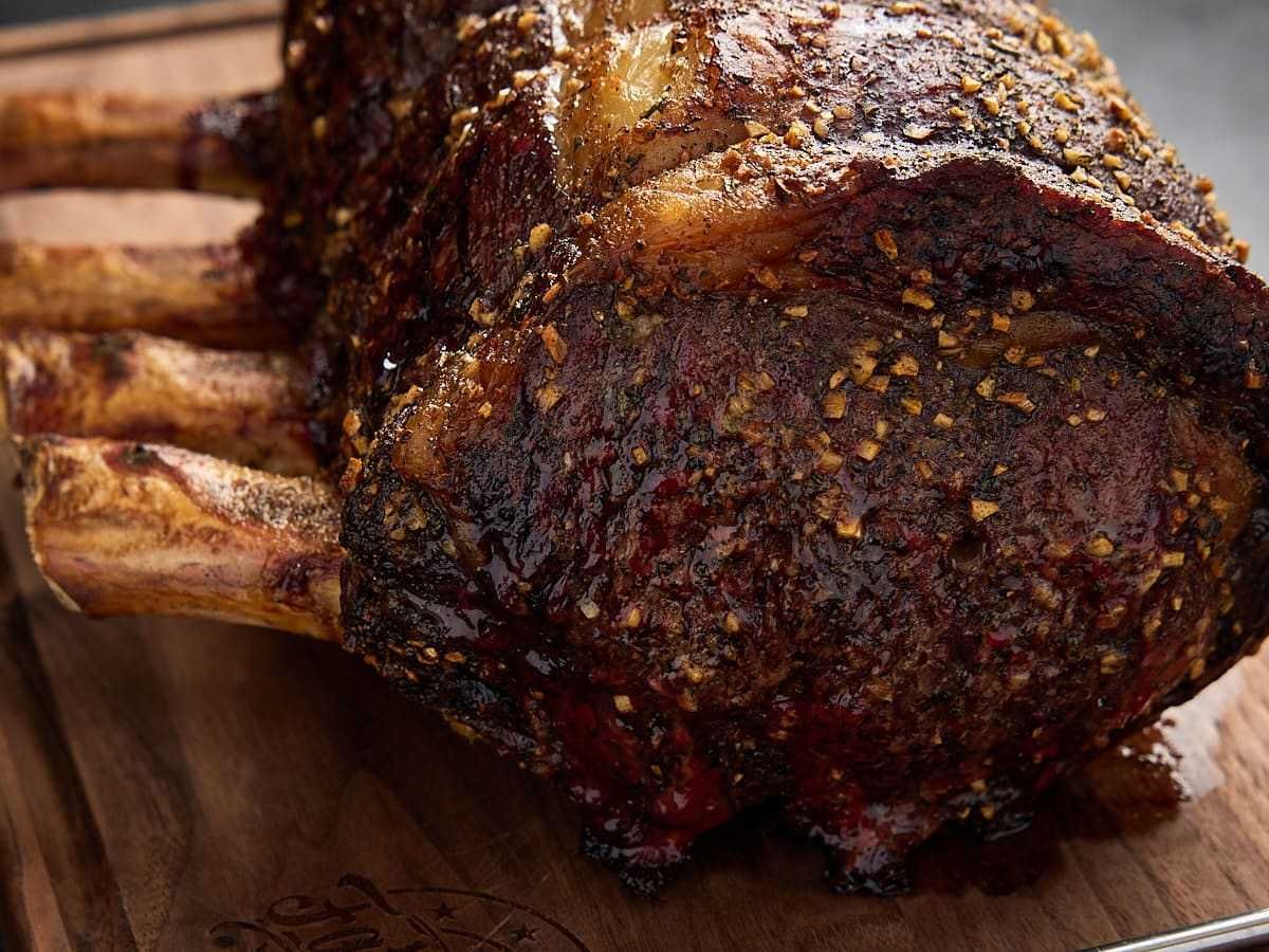 How To Smoke BoneIn Prime Rib Roast