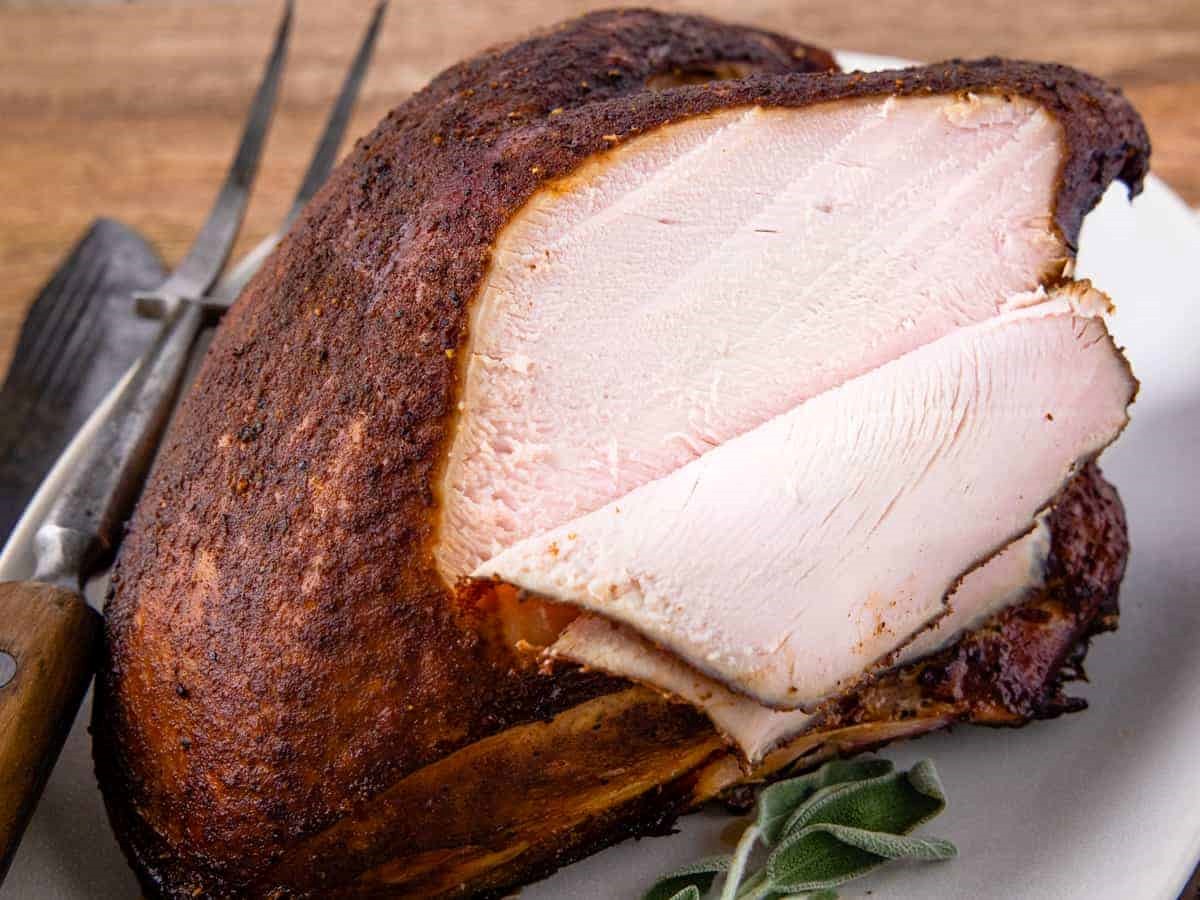 How To Smoke BoneIn Turkey Breast On An Electric Smoker