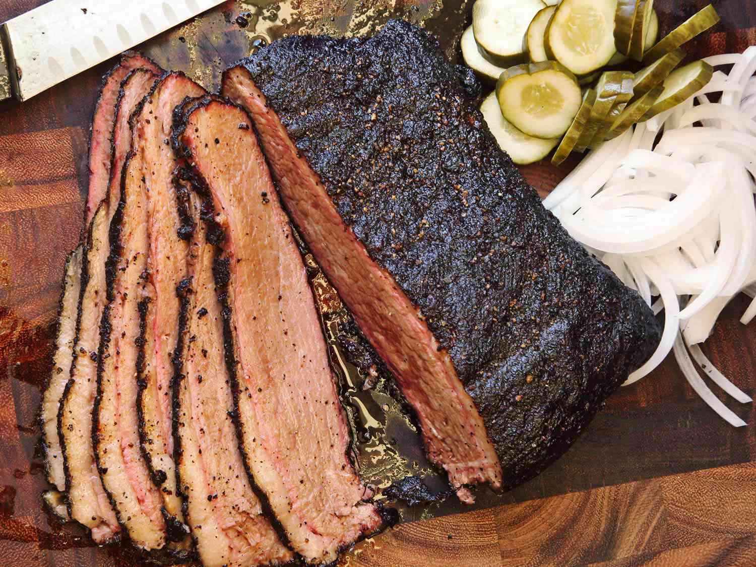 Brisket flat 2024 on pellet grill