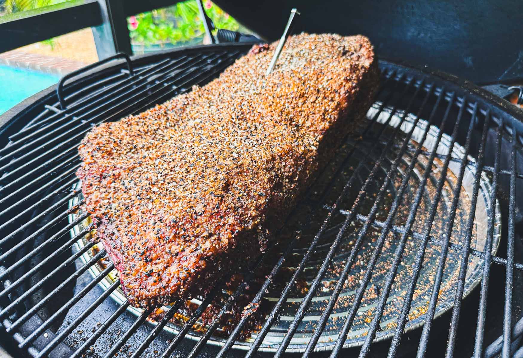 How To Smoke Brisket On Green Egg