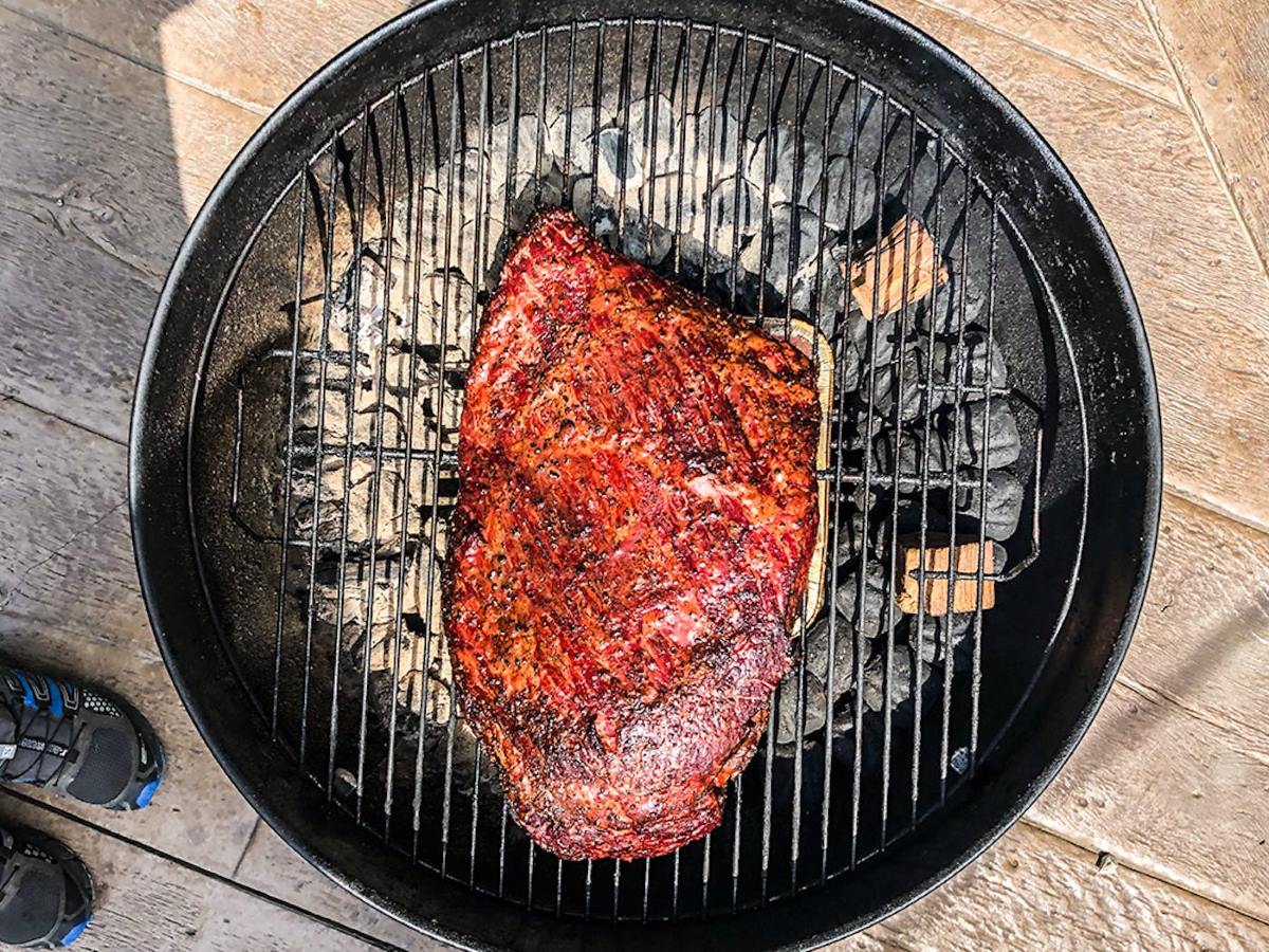 How To Smoke Brisket Using A er Grill