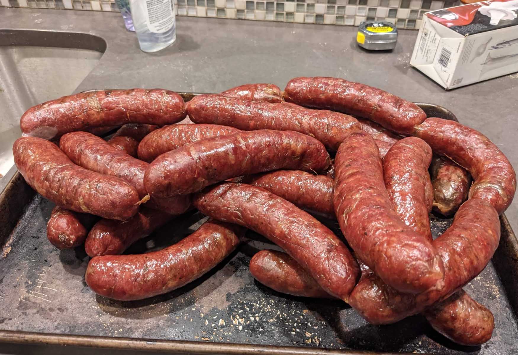 how-to-smoke-deer-sausage