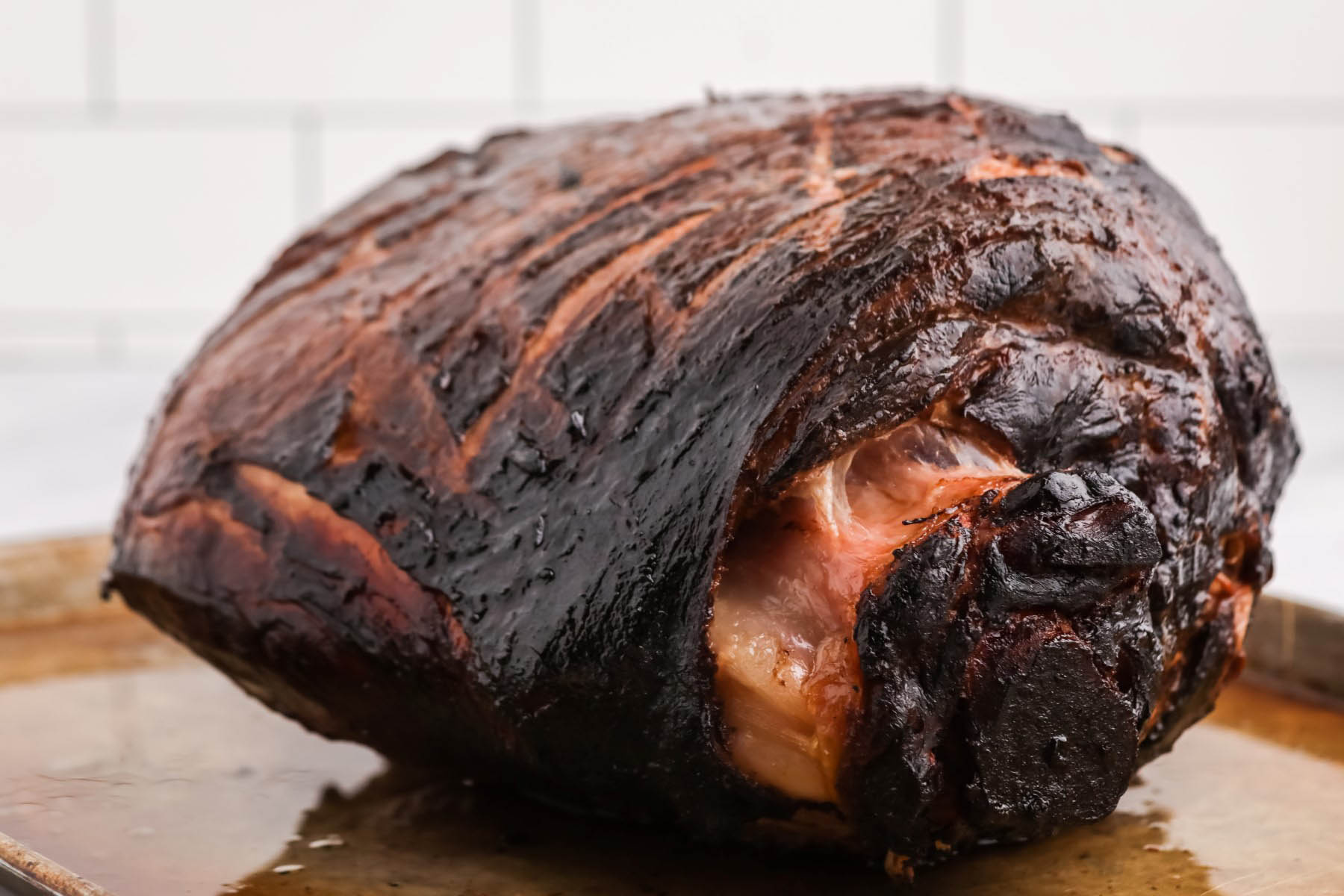 How To Smoke Fresh BoneIn Ham
