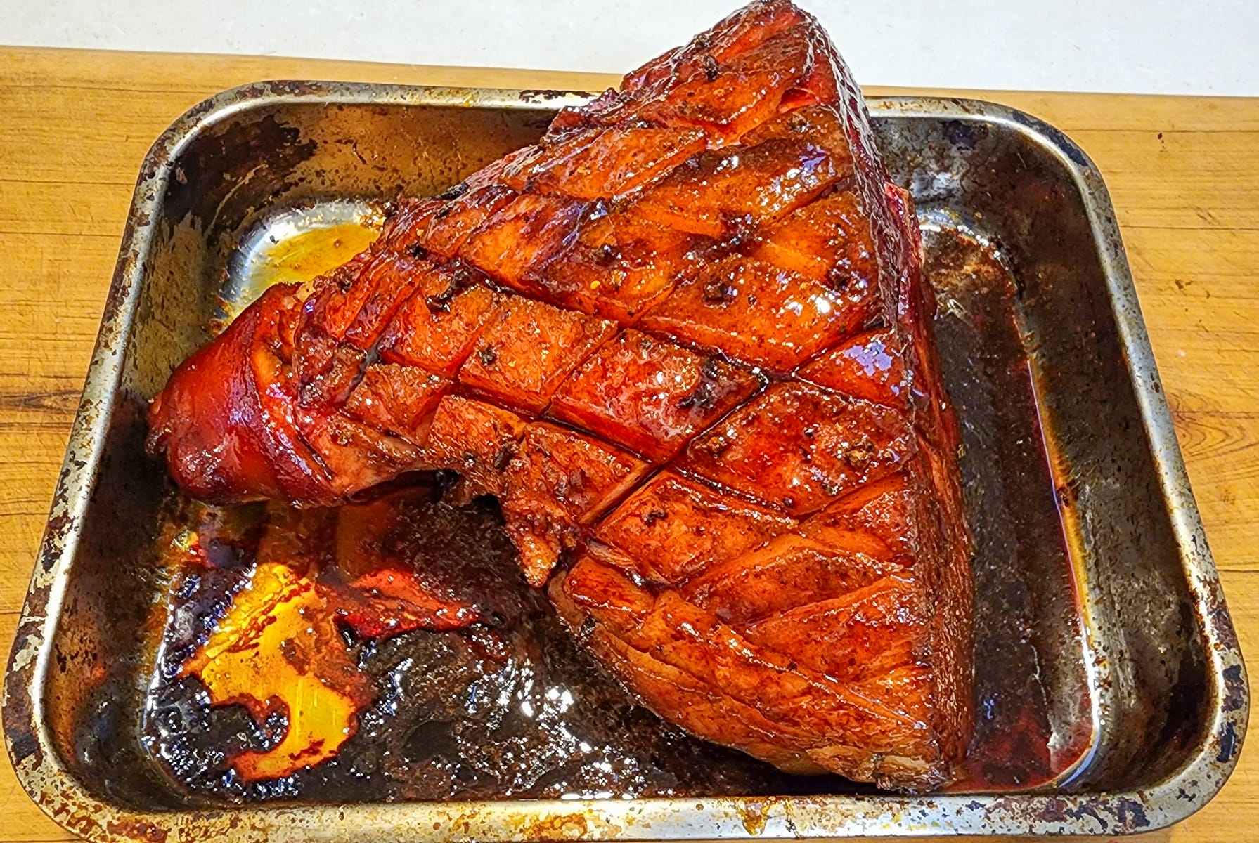 how-to-smoke-ham-steak