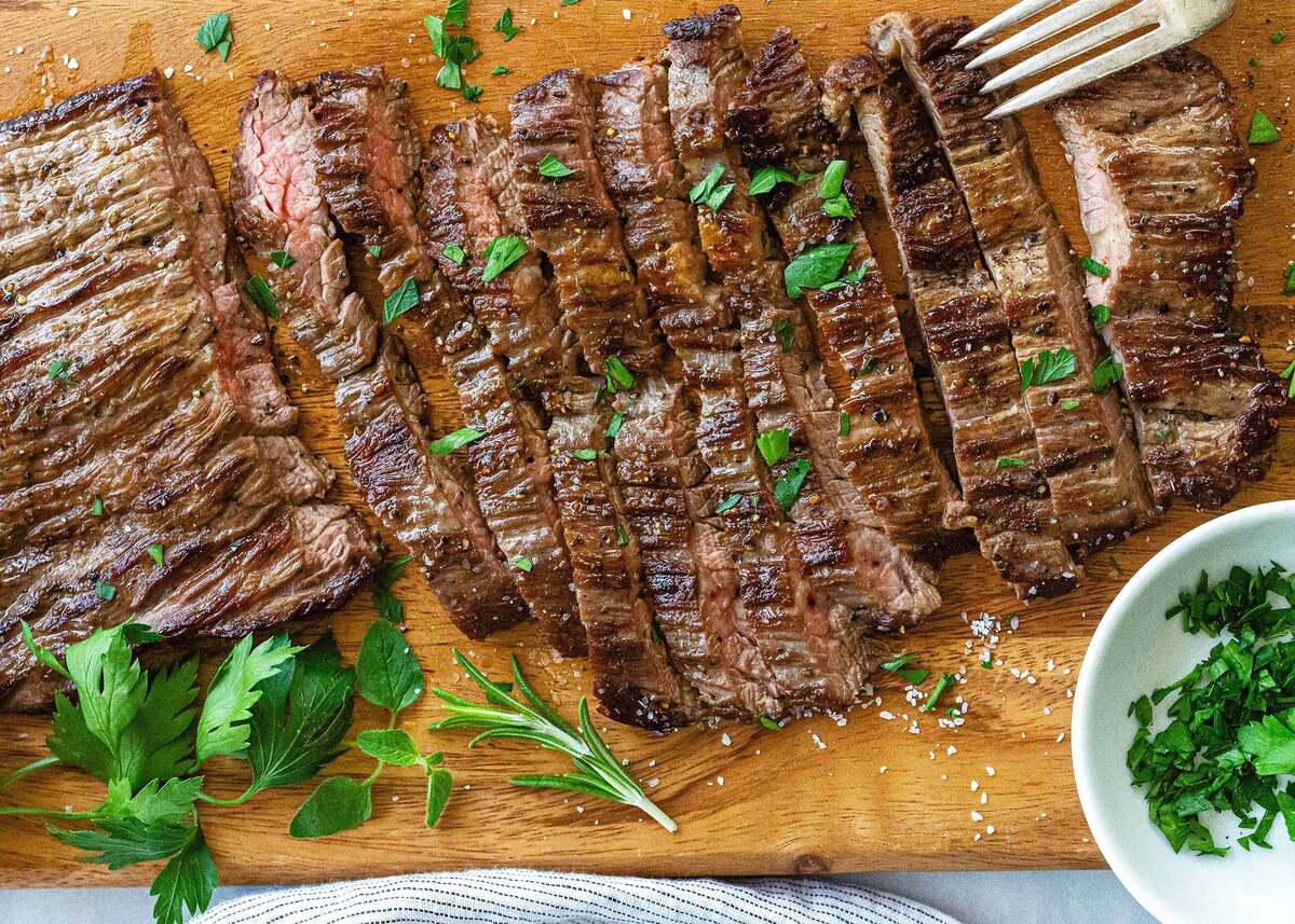 How To Smoke Inside Beef Skirt