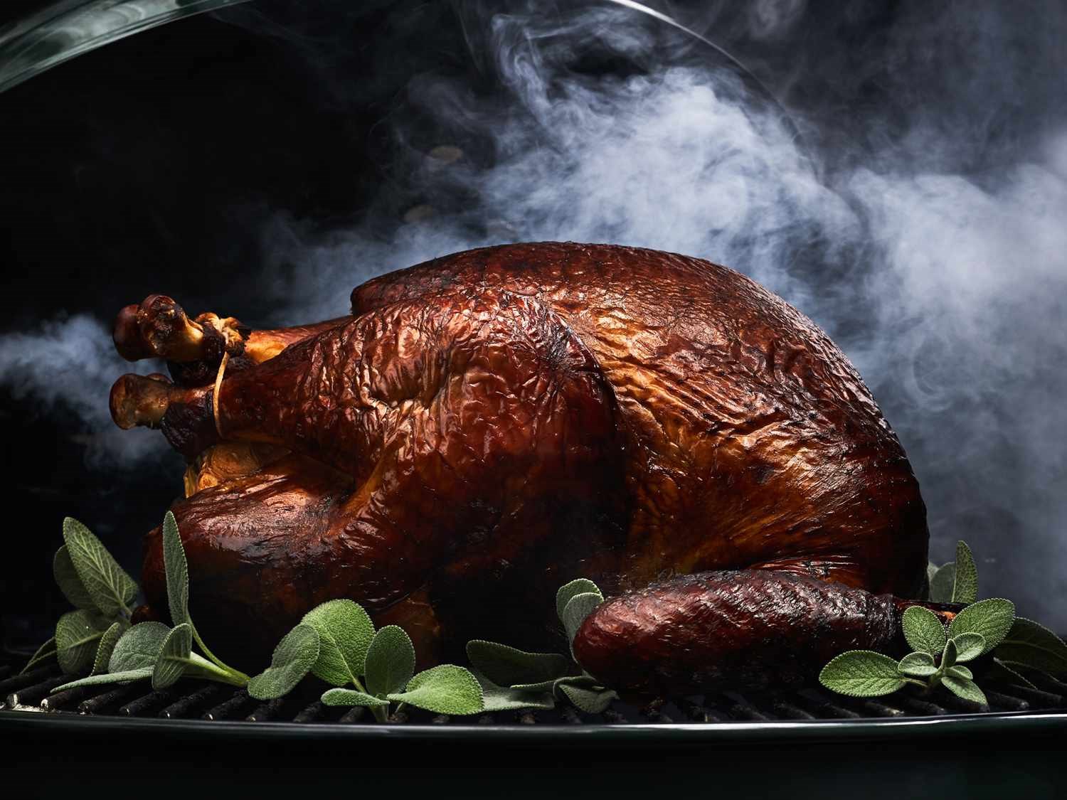 How To Smoke Turkey In A Char Broil Charcoal Smoker Recipes