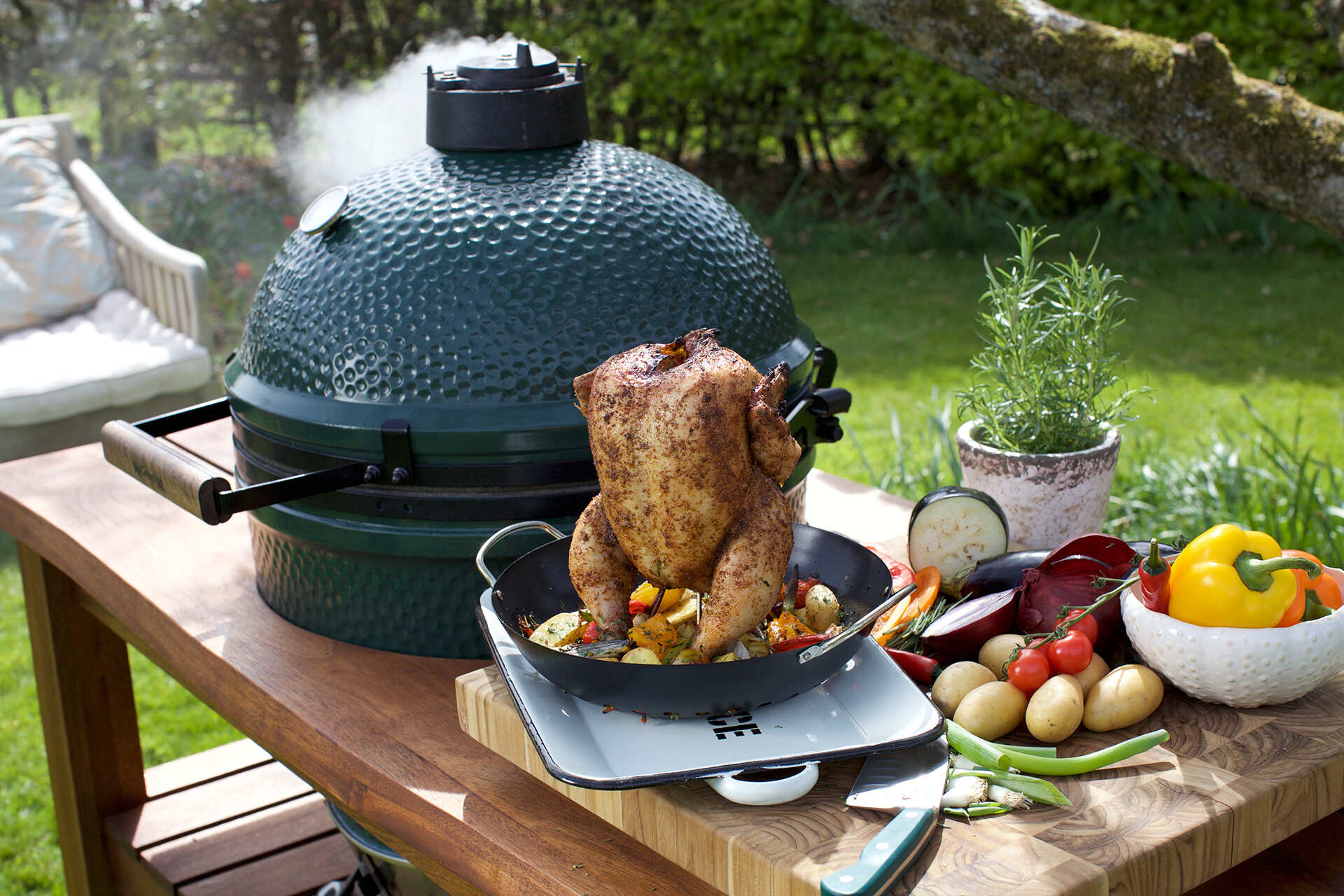 Green egg 2025 turkey recipe