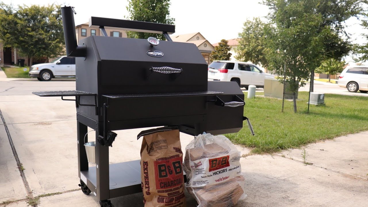 Kingsford water outlet smoker