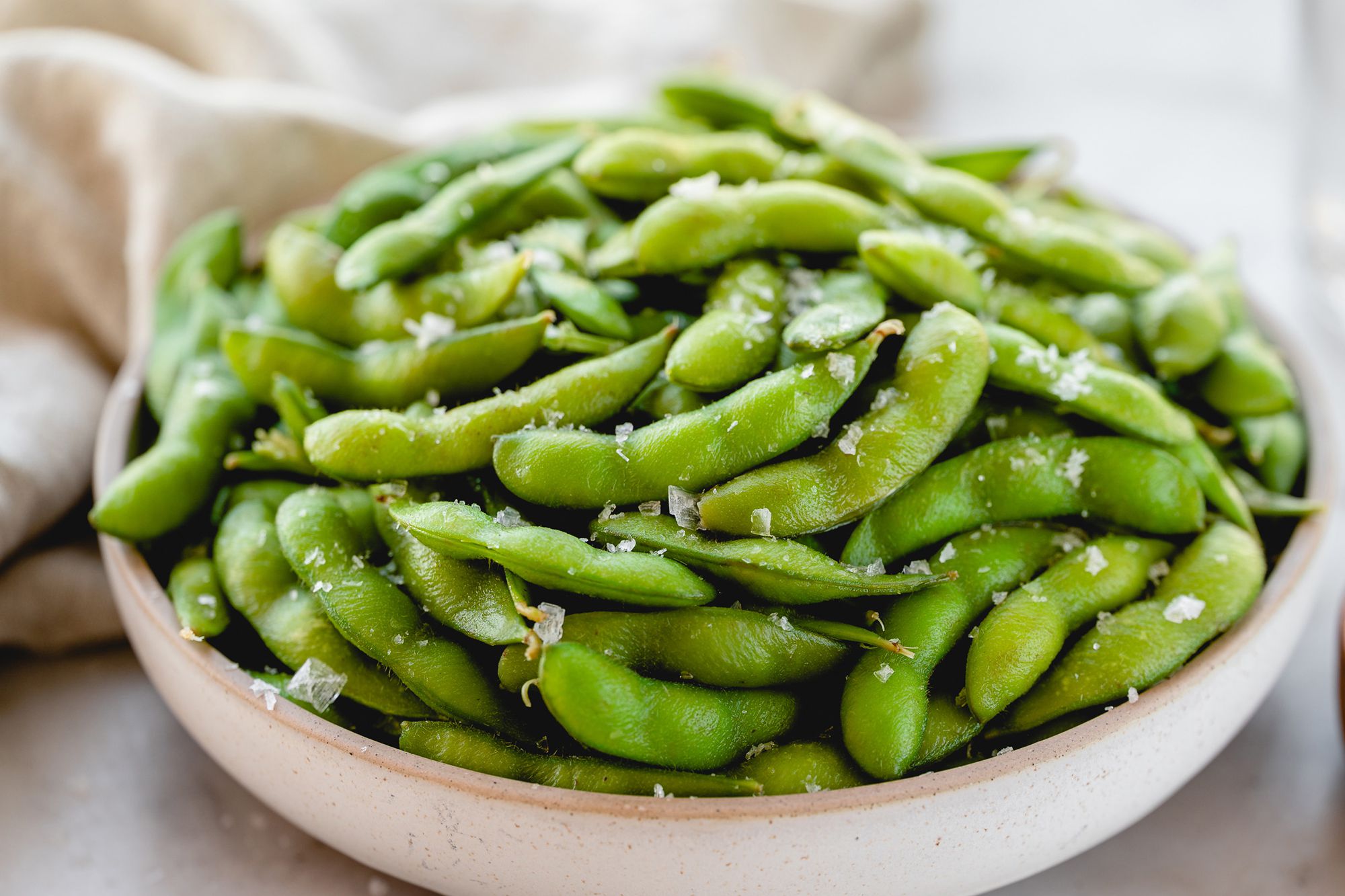 The Correct Way To Eat Edamame