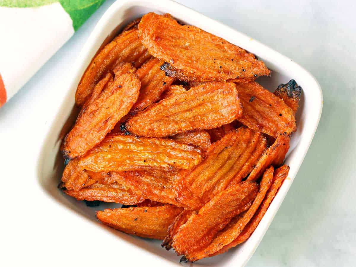 How To Bake Carrots To Make Carrot Chips