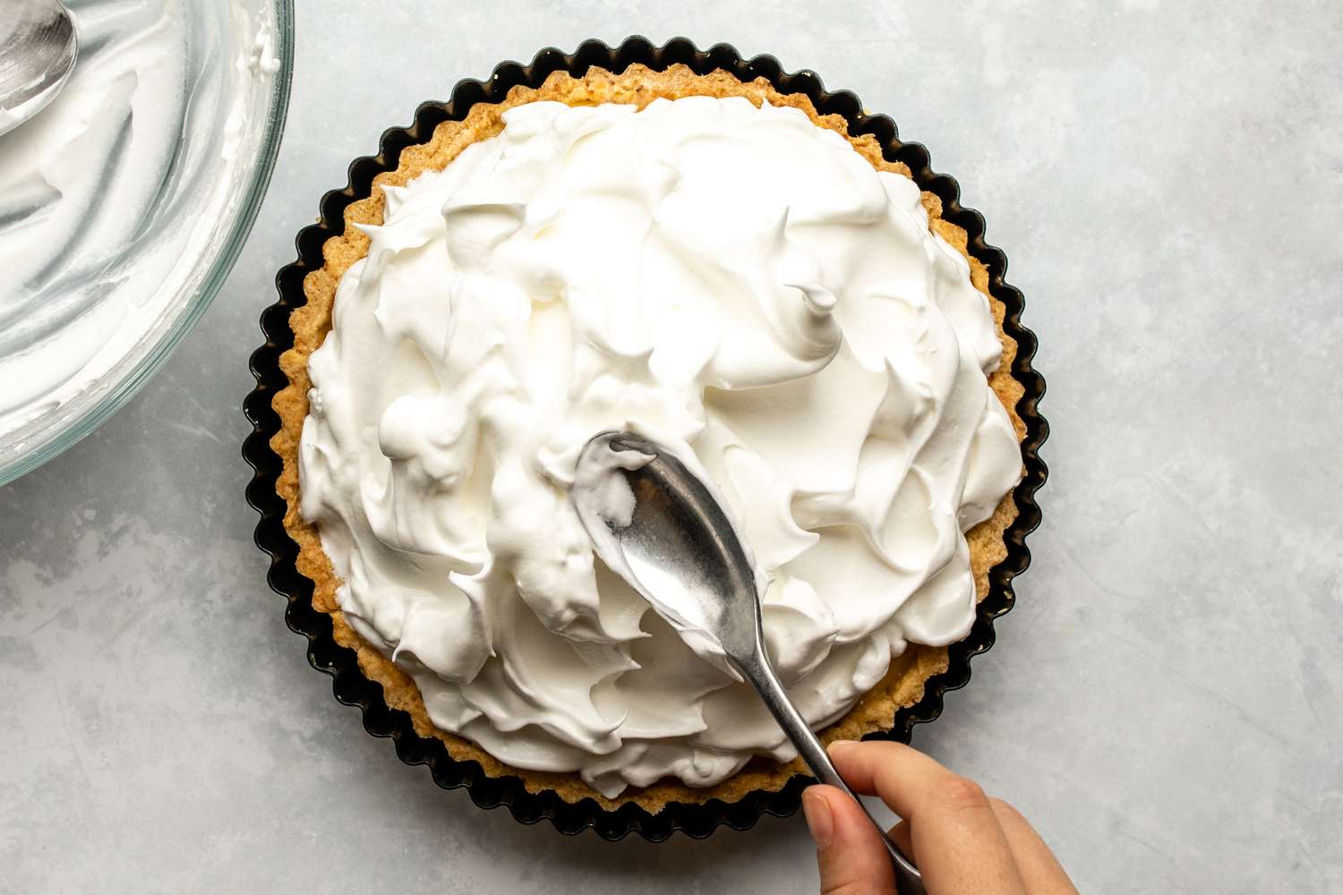 how-to-make-meringue-topping