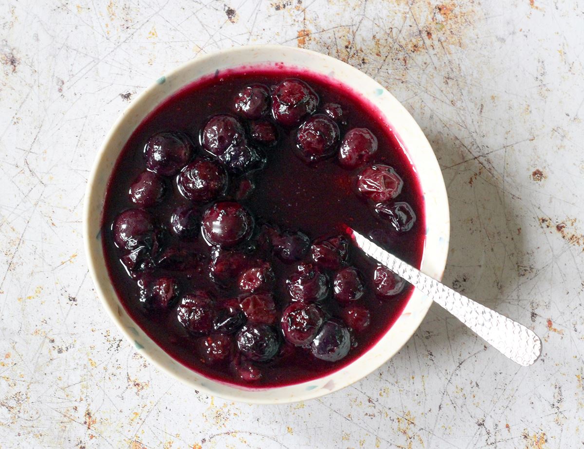 what-is-blueberry-compote