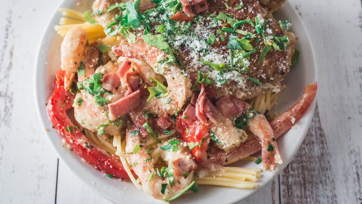 what-is-chicken-and-shrimp-carbonara