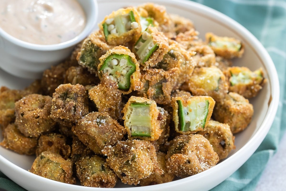 what-is-fried-okra