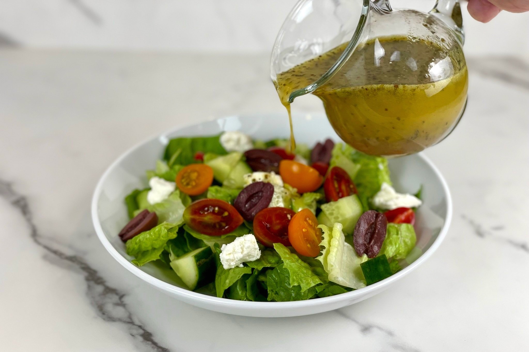 Best Greek Salad Dressing Recipe - Detoxinista
