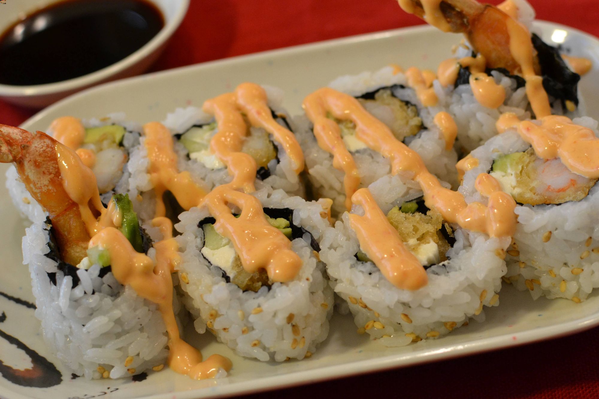 what-is-the-orange-sauce-on-sushi
