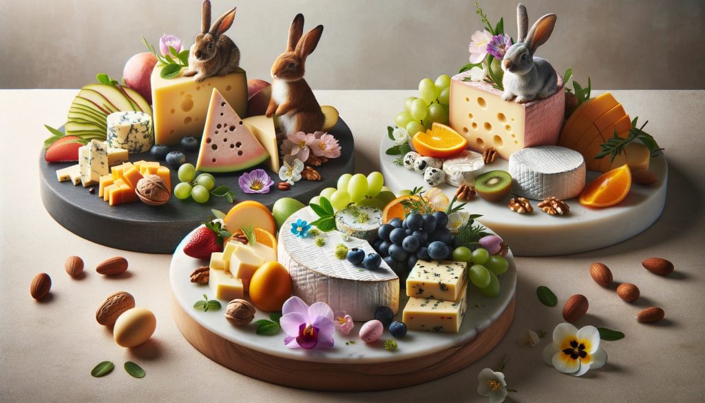 Easter Cheese Boards Three Ways from Celebrity Chef George Duran