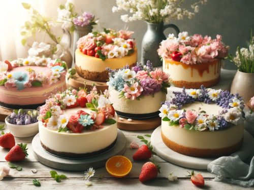Spring-Inspired Cheesecake Creations