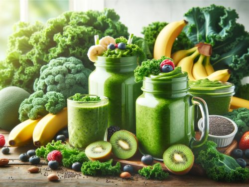 Invigorating Kale Smoothie Recipes for a Nutritious Boost